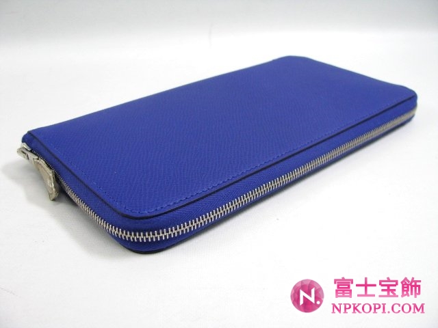 エルメスアザップシルクインブルーエレクトリック（金具：シルバー）HERMES328020
